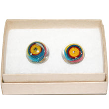Load image into Gallery viewer, Medium Dome Stud Earrings