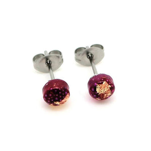 Extra Small Dome Stud earrings
