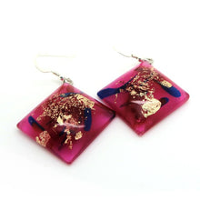 Load image into Gallery viewer, Square Hook Earrings