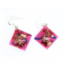 Load image into Gallery viewer, Square Hook Earrings
